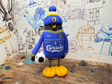 Load image into Gallery viewer, Wimbledon penguin home shirt 1998 with football and woolly hat
