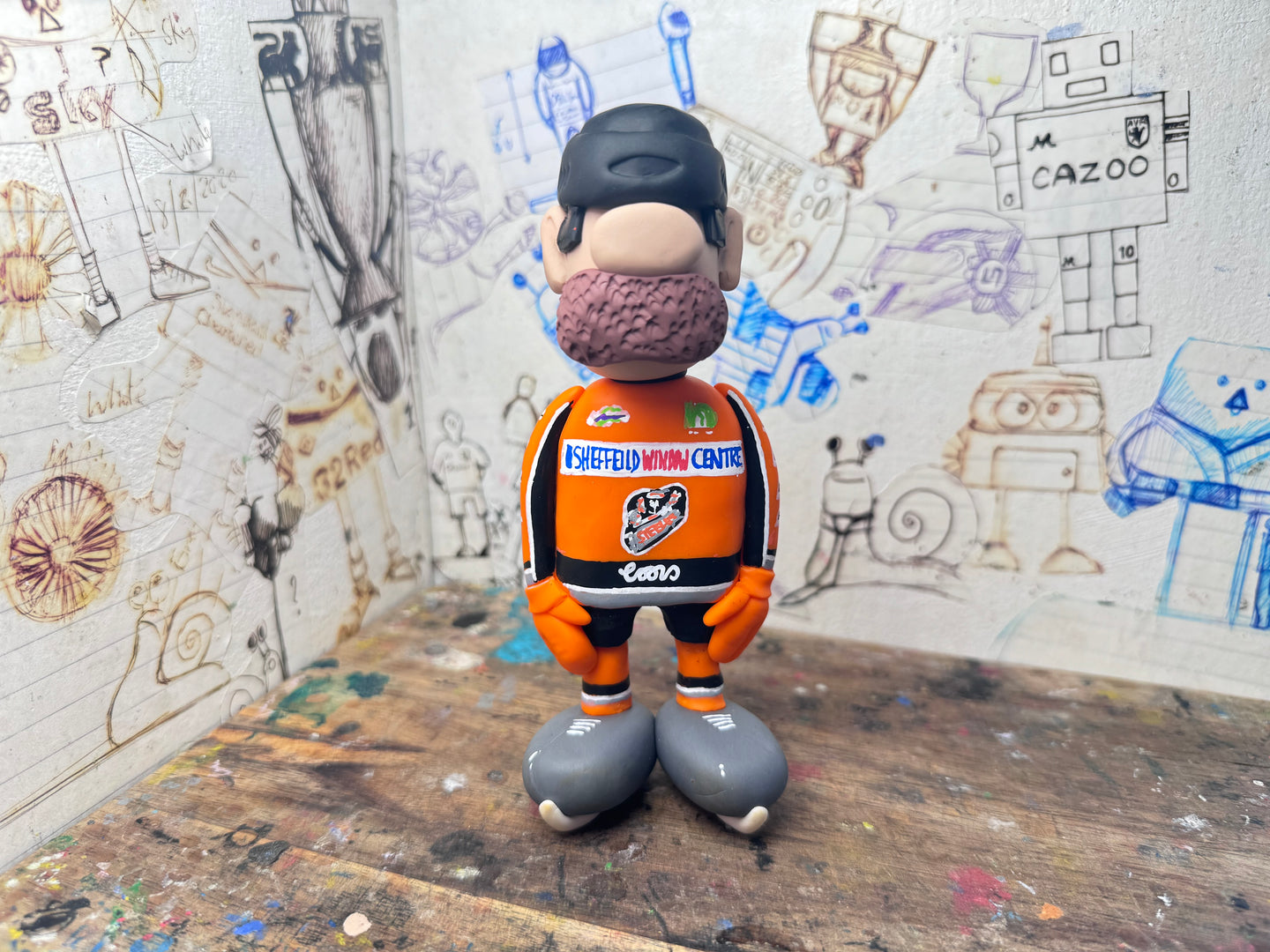 Sheffield Steelers mascot Dan