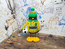Load image into Gallery viewer, Norwich city penguin home shirt 1992/94 with woolly hat &amp; ball
