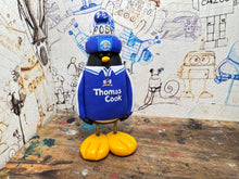 Load image into Gallery viewer, Peterborough United penguin 1995/96 home shirt with woolly hat
