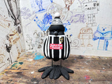 Load image into Gallery viewer, Notts County magpie home 2024 kit with woolly hat
