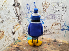 Load image into Gallery viewer, Peterborough United big penguin home shirt 1992/93 with woolly hat

