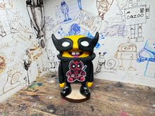 Load image into Gallery viewer, SpongeBob he is Deadpool Hoodie and wolverine mask removable (special one off)
