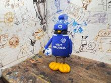 Load image into Gallery viewer, Cardiff city penguin 2026/27 with football and woolly hat
