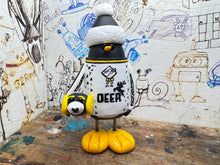 Load image into Gallery viewer, Derby County Christmas penguin with baby mascot &amp; woolly hat
