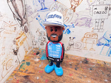 Load image into Gallery viewer, Btcc racing race driver Nic Hamilton with moving head side to side heads 2026 cartoon character
