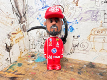 Load image into Gallery viewer, Lewis Hamilton cartoon character car mirror keyring
