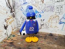 Load image into Gallery viewer, Oldham athletic penguin 1993/94 shirt with woolly hat
