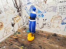 Load image into Gallery viewer, Peterborough United penguin 2026/27 with football and woolly hat
