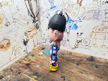 Load image into Gallery viewer, Harley Prebble cartoon character car mirror keyring
