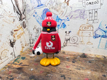 Load image into Gallery viewer, Wrexham afc home shirt 26/27 penguin with woolly hat &amp; ball
