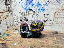 Load image into Gallery viewer, F1 snail with helmet (Lewis Hamilton) 2024
