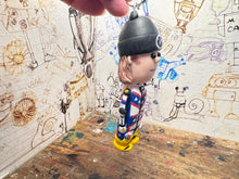 Load image into Gallery viewer, Harley Prebble cartoon character car mirror keyring
