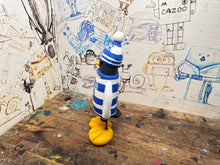 Load image into Gallery viewer, Queens Park Rangers penguin 2026/27 with football and woolly hat
