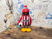 Load image into Gallery viewer, Sheffield United penguin 2026/27 home shirt with football and woolly hat
