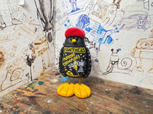 Load image into Gallery viewer, Nottingham Panthers playoff champions 2025 penguin with cap
