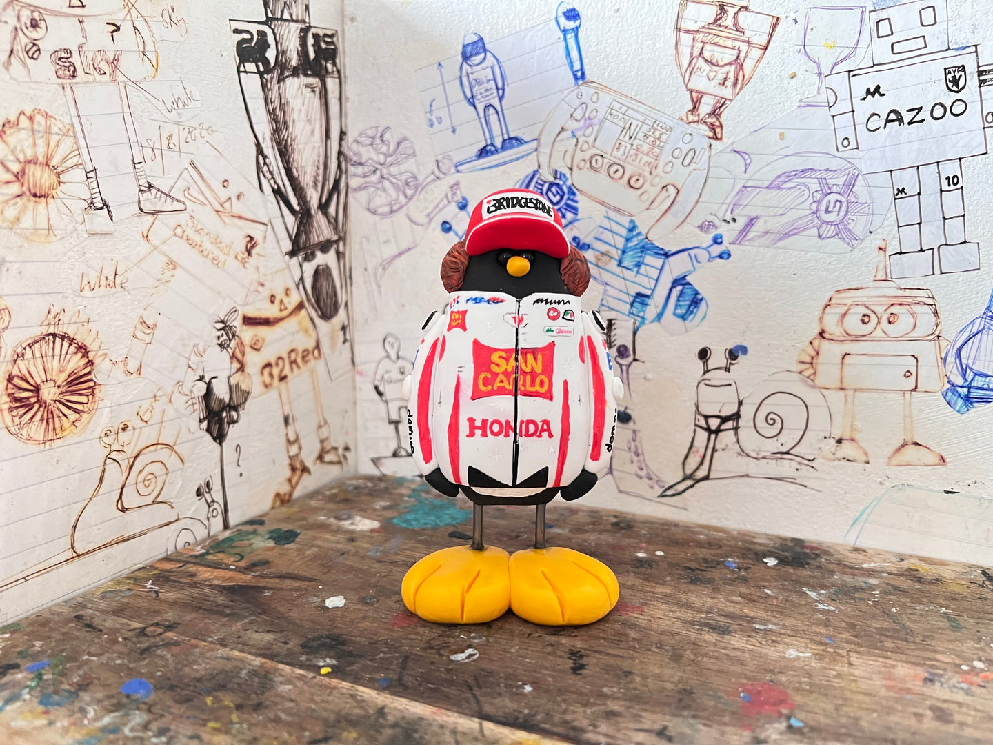 marco simoncelli penguin ￼