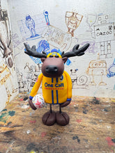 Load image into Gallery viewer, FA Cup football Mansfield town stag with his 2025/26 shirt &amp; FA Cup football
