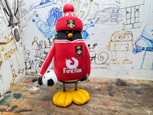 Load image into Gallery viewer, Wrexham afc home shirt 26/27 penguin with woolly hat &amp; ball
