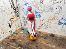 Load image into Gallery viewer, Sheffield United penguin 1992/94 with football and woolly hat
