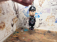 Load image into Gallery viewer, Davey Todd cartoon character keyring
