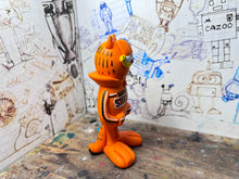 Load image into Gallery viewer, Garfield in his Sheffield Steelers Hoody
