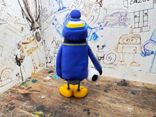 Load image into Gallery viewer, Wimbledon penguin home shirt 1988/89 with football and woolly hat
