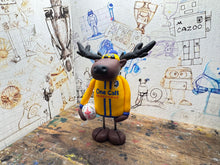 Load image into Gallery viewer, FA Cup football Mansfield town stag with his 2025/26 shirt &amp; FA Cup football
