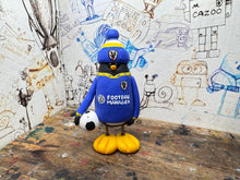 Load image into Gallery viewer, AFC Wimbledon penguin home shirt 2026/27 with football and woolly hat
