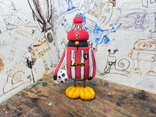 Load image into Gallery viewer, Sheffield United penguin 1992/94 with football and woolly hat

