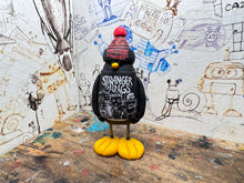 Load image into Gallery viewer, Stranger things penguin with woolly hat
