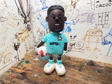 Load image into Gallery viewer, Wrexham AFC goalkeeper with football cartoon character (Arthur Okonkwo)
