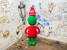 Load image into Gallery viewer, The Grinch in his wrexham shirt and woolly hat
