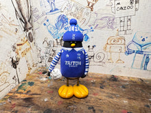 Load image into Gallery viewer, Birmingham City 1994 home shirt penguin with woolly hat &amp; ball
