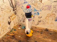 Load image into Gallery viewer, England penguin home shirt 1982 with woolly hat &amp; ball

