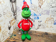 Load image into Gallery viewer, The Grinch in his wrexham shirt and woolly hat
