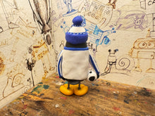Load image into Gallery viewer, Sheffield Wednesday penguin 2026/27 with football and woolly hat
