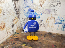 Load image into Gallery viewer, Cardiff city penguin 2026/27 with football and woolly hat
