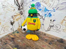 Load image into Gallery viewer, Norwich city penguin home shirt 1997/99 with woolly hat &amp; ball
