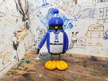 Load image into Gallery viewer, Birmingham City 1997/98 home shirt penguin with woolly hat &amp; ball
