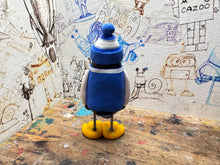 Load image into Gallery viewer, Peterborough United penguin home shirt 2014 with woolly hat
