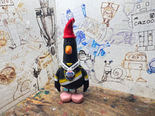 Load image into Gallery viewer, Nottingham Panthers playoff champions 2025 penguin with with medal and elite playoff champions 2025 on the back
