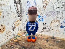 Load image into Gallery viewer, Peterborough United footballer cartoon character (Harry Leonard 27)
