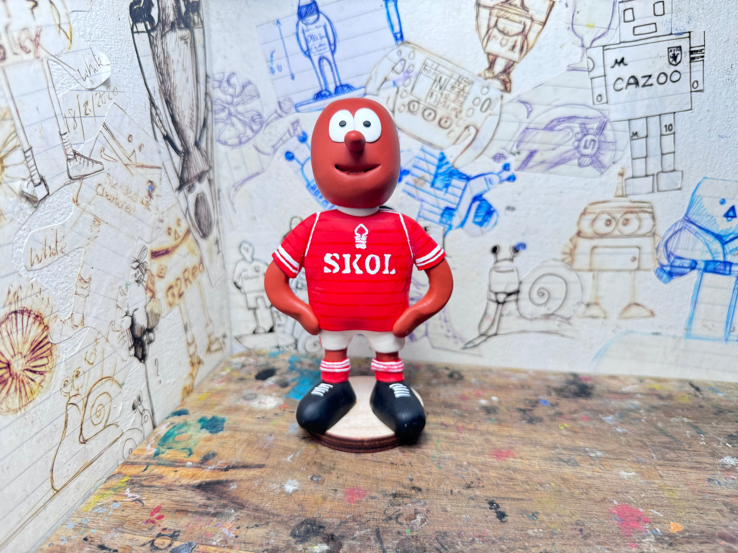 Morph in his Forest kit 1984 full kit handmade