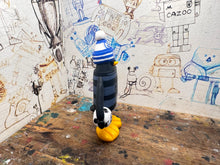 Load image into Gallery viewer, Queens Park Rangers penguin away shirt 2026/27 with football and woolly hat
