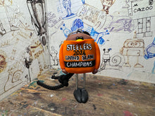 Load image into Gallery viewer, Sheffield Steelers Grand Slam￼top. Car mirror keyring handmade
