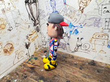 Load image into Gallery viewer, Harley Prebble cartoon character with moving head 2026
