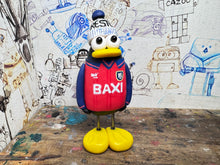 Load image into Gallery viewer, Preston Northern end duck 1996 away shirt with woolly hat
