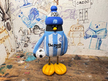 Load image into Gallery viewer, Peterborough United penguin home shirt 2010 with woolly hat &amp; ball
