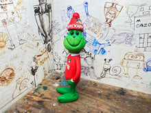 Load image into Gallery viewer, The Grinch in his wrexham shirt and woolly hat
